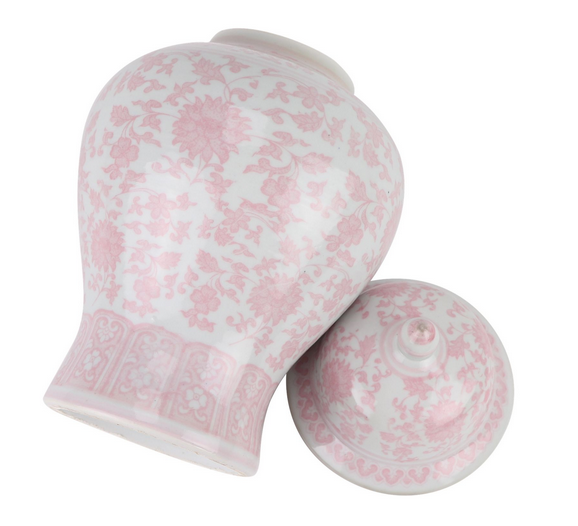 Pink Floral Jar (3 Sizes)
