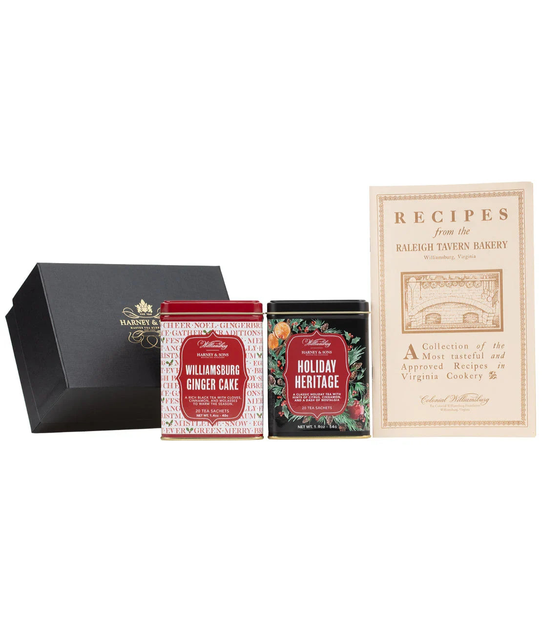 Williamsburg Ginger Cake Tea, Tin of 20 Sachets