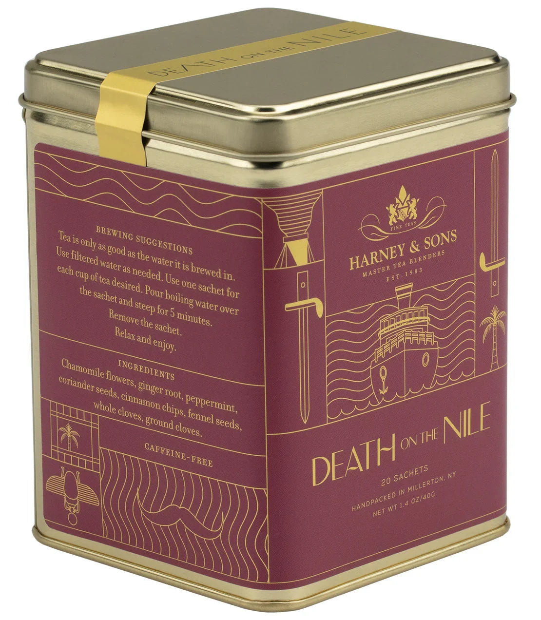Death on the Nile in Tin of 20 Sachets