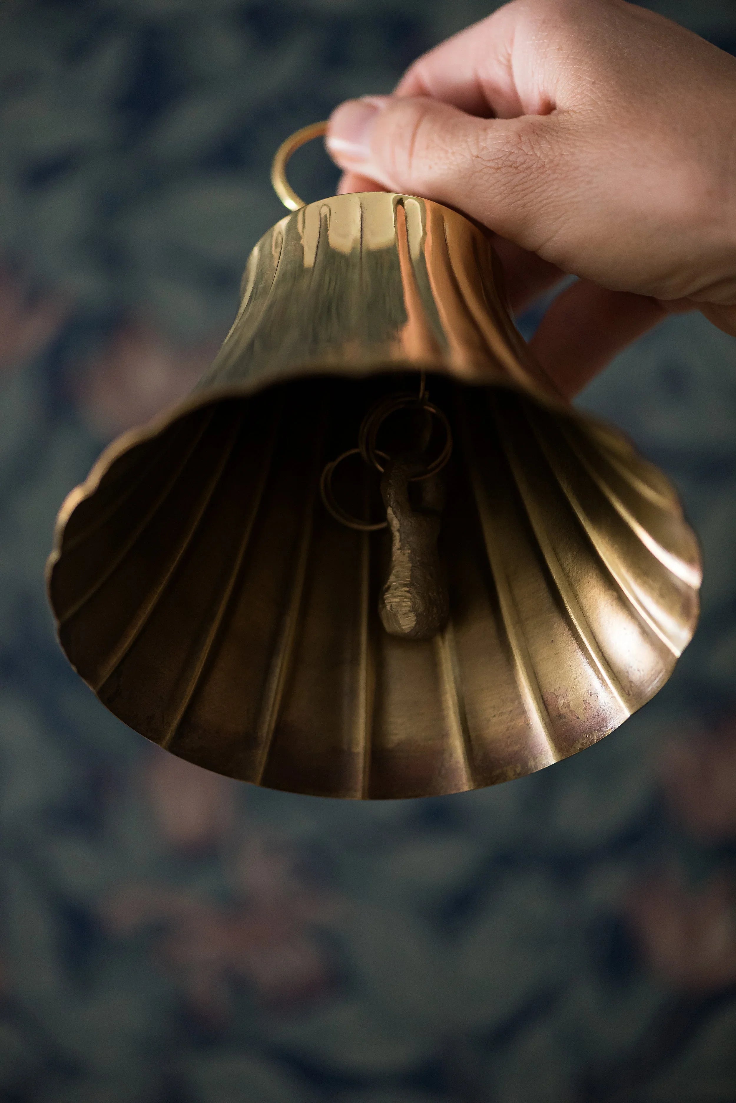 Scalloped Brass Bells - The Mayfair Hall