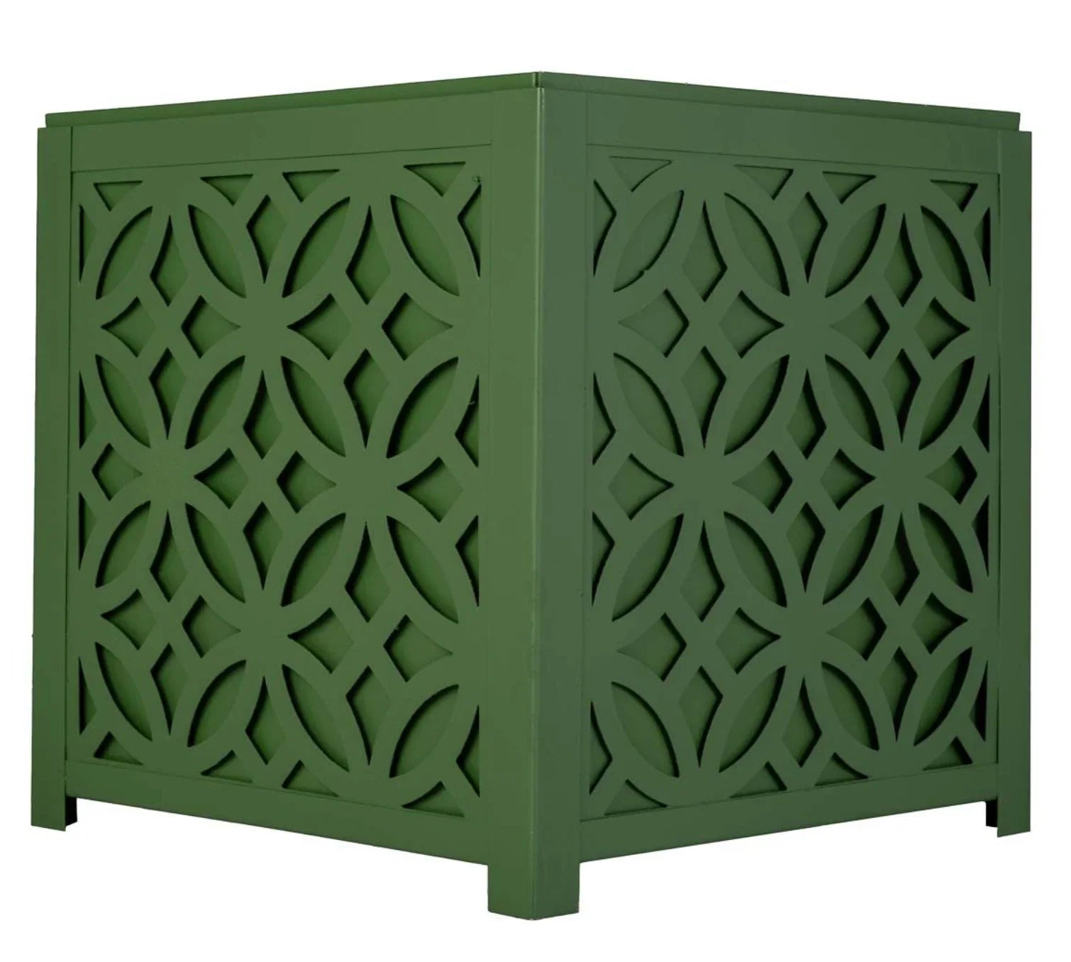 Moss Green Floral Planter - The Mayfair Hall