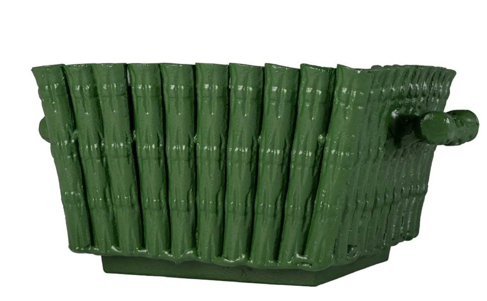 Moss Green Bamboo Planter - The Mayfair Hall