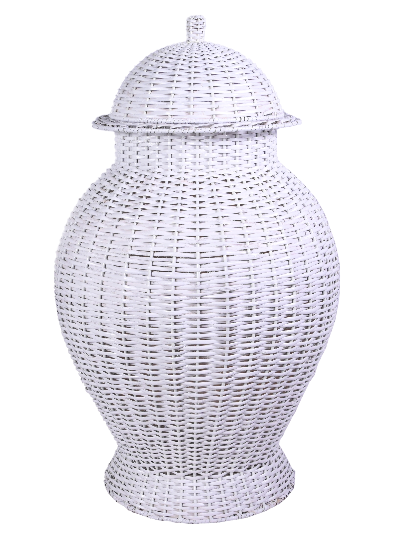 Jumbo Wicker Jar