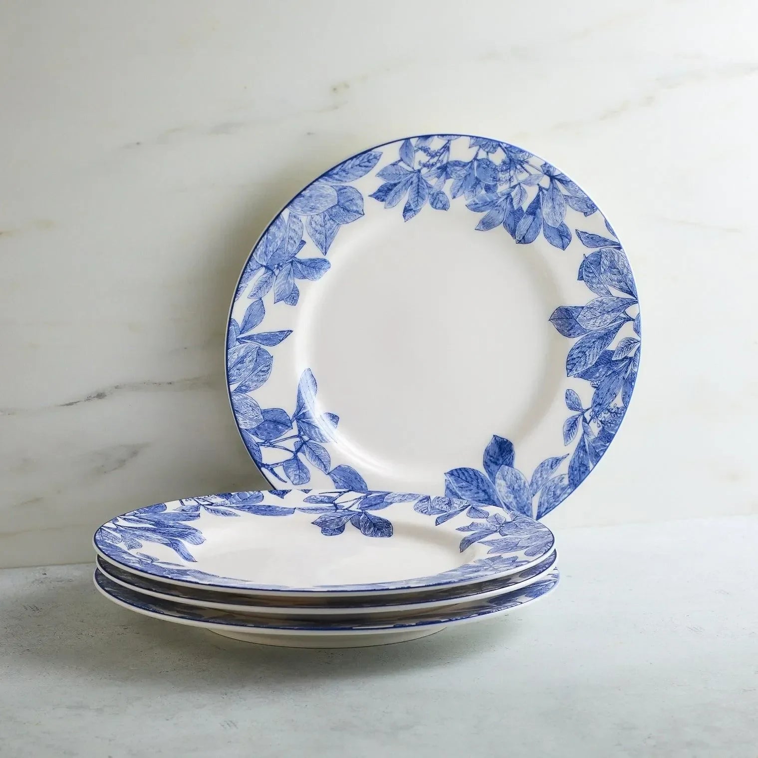 Arbor Rimmed Porcelain Salad Plate - The Mayfair Hall