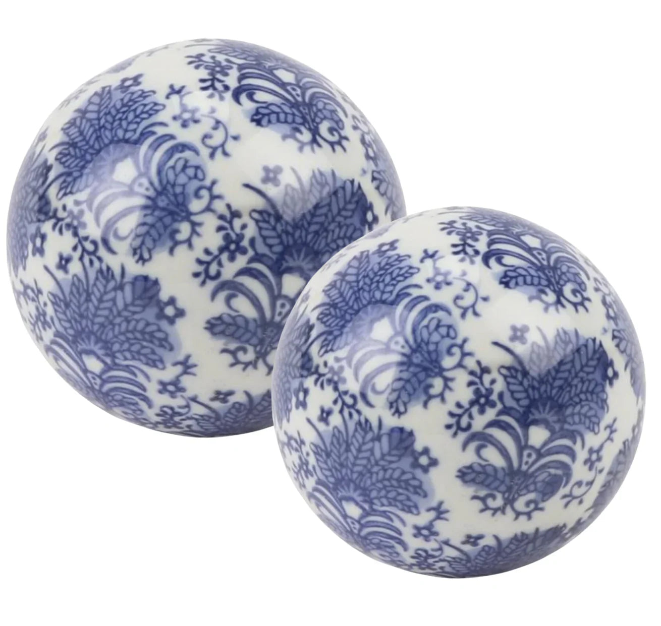 Feather Porcelain Ball (2 sizes) - The Mayfair Hall