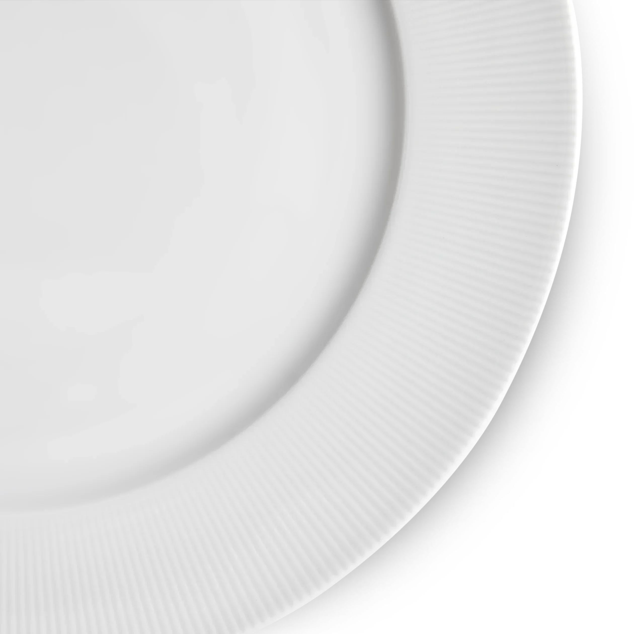 Eventail 8.5" Rimmed Soup Plate, Set of 4 - The Mayfair Hall