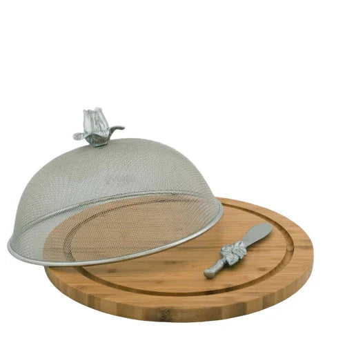 Magnolia Picnic Cheese Board and Spreader