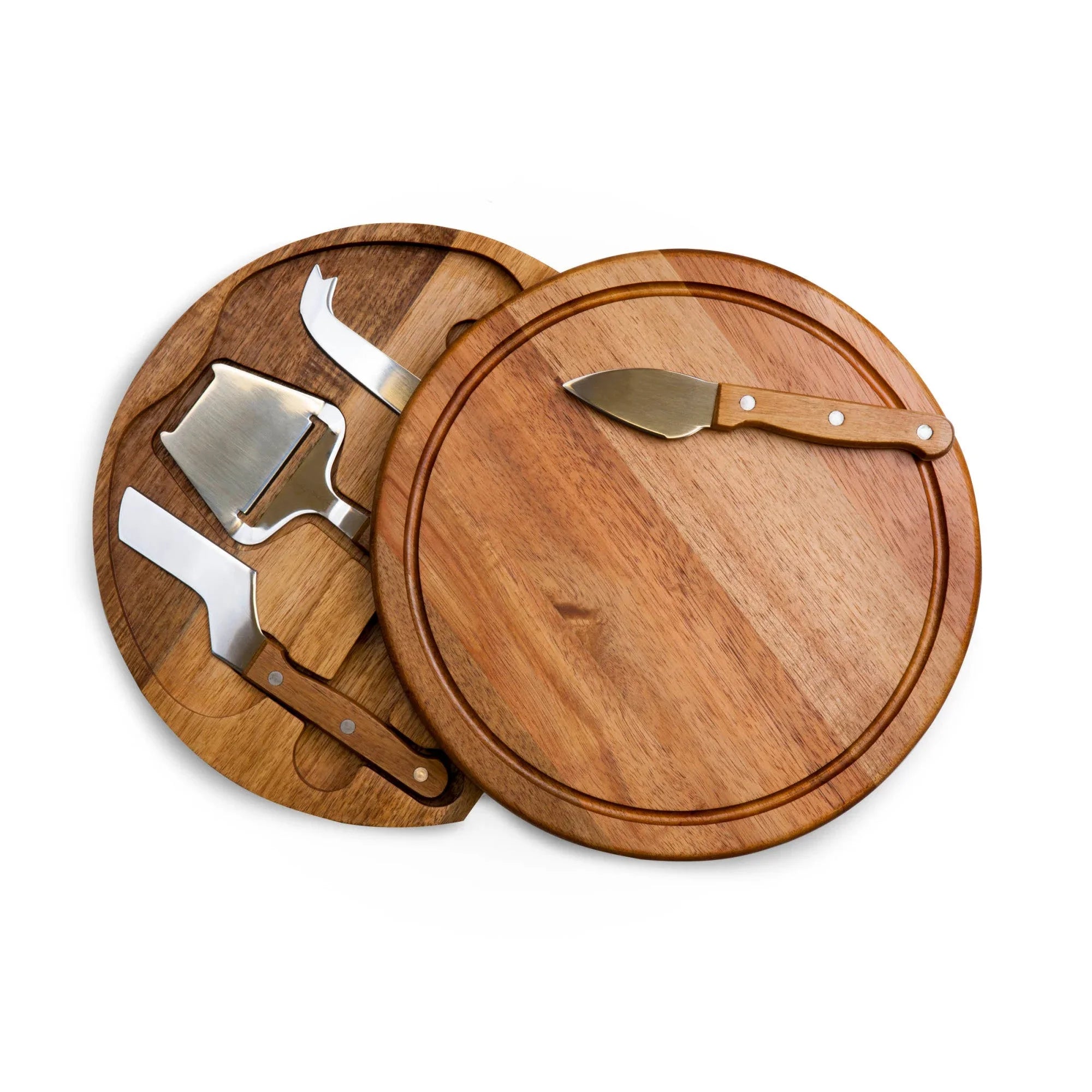Acacia Circo Cheese Cutting Board & Tools Set - The Mayfair Hall