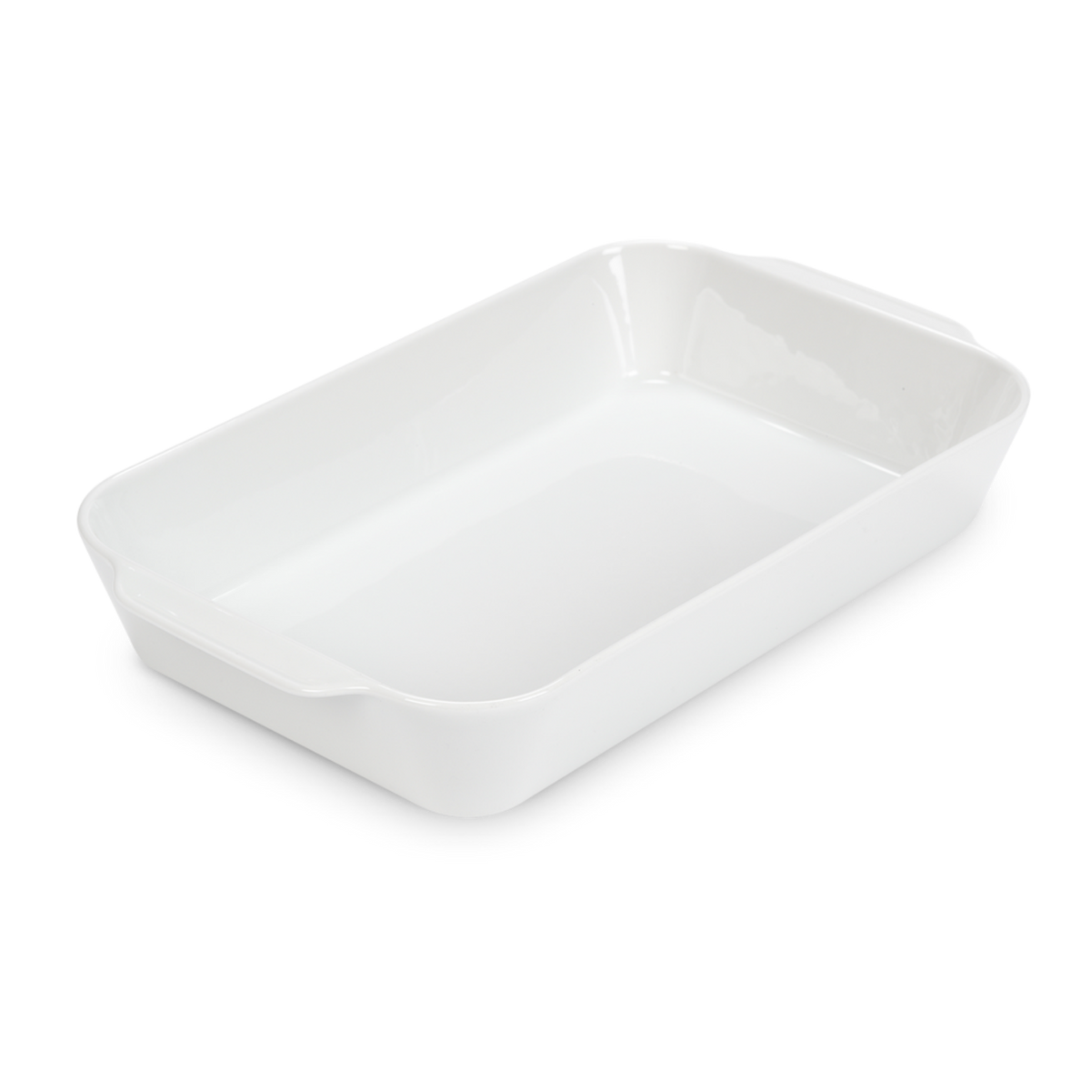 Classic Deep Rectangular Porcelain Roasters by Pillivuyt