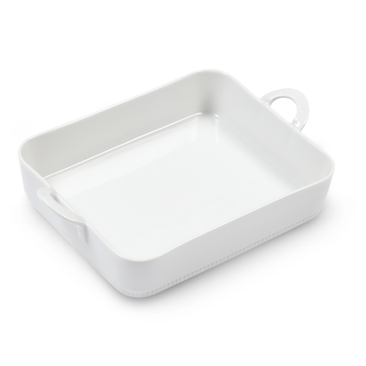 Toulouse Pleated Rectangular Porcelain Bakers by Pillivuyt