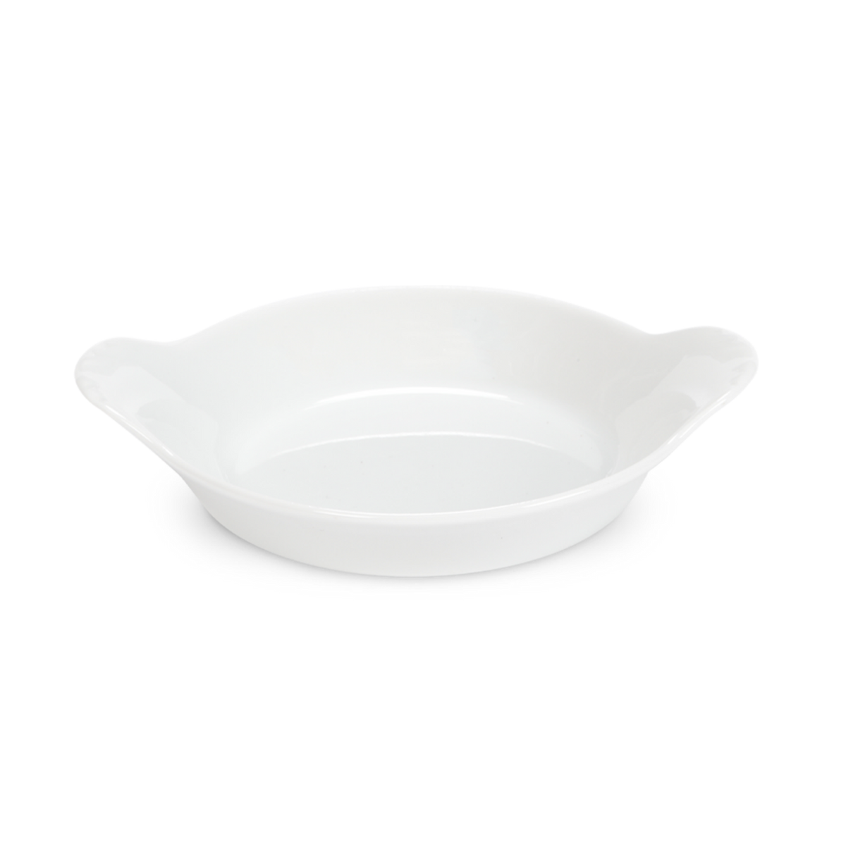 Classic Round Eared Porcelain Baking Dishes by Pillivuyt — Set of 4