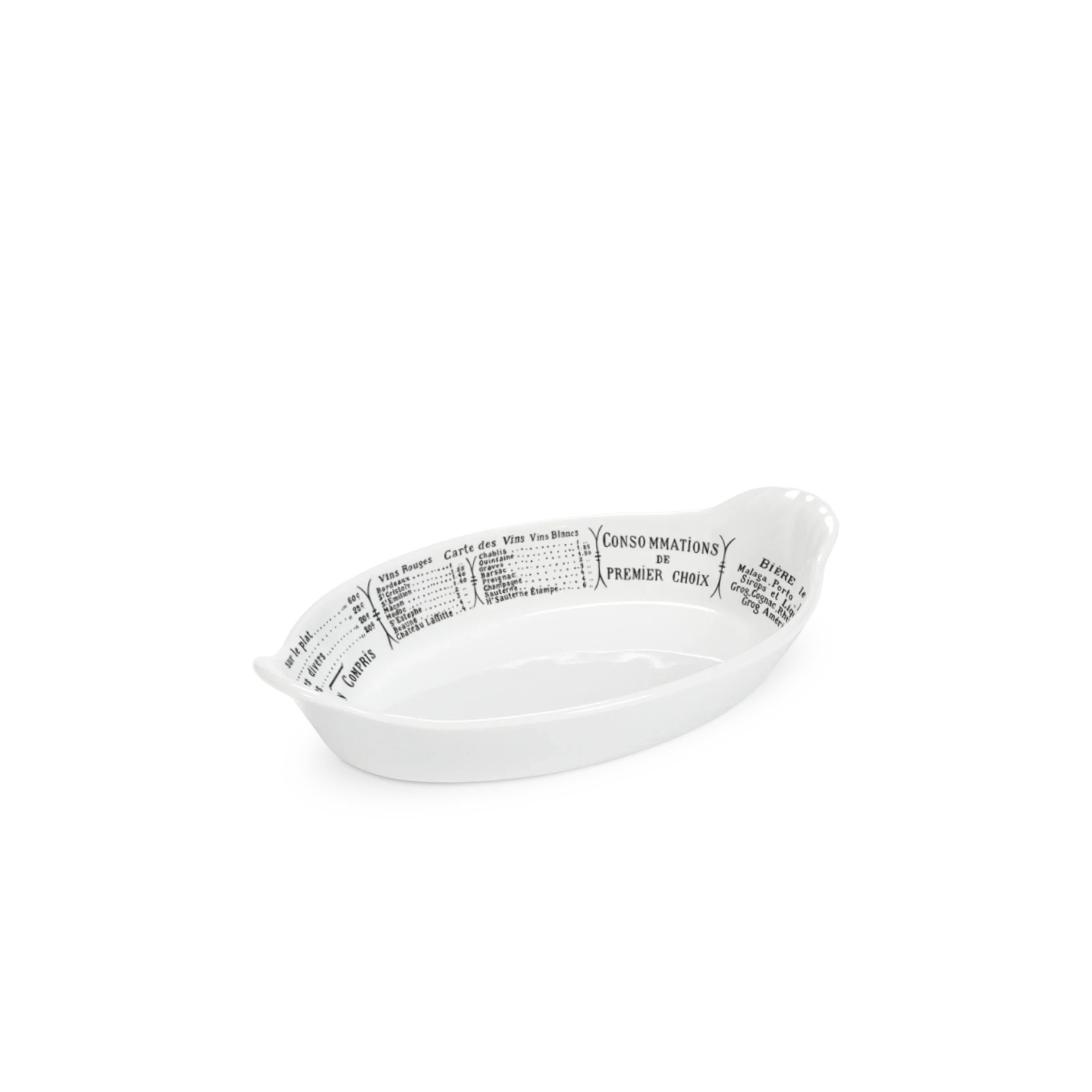Brasserie Oval Eared Dishes, Set of 2 - The Mayfair Hall