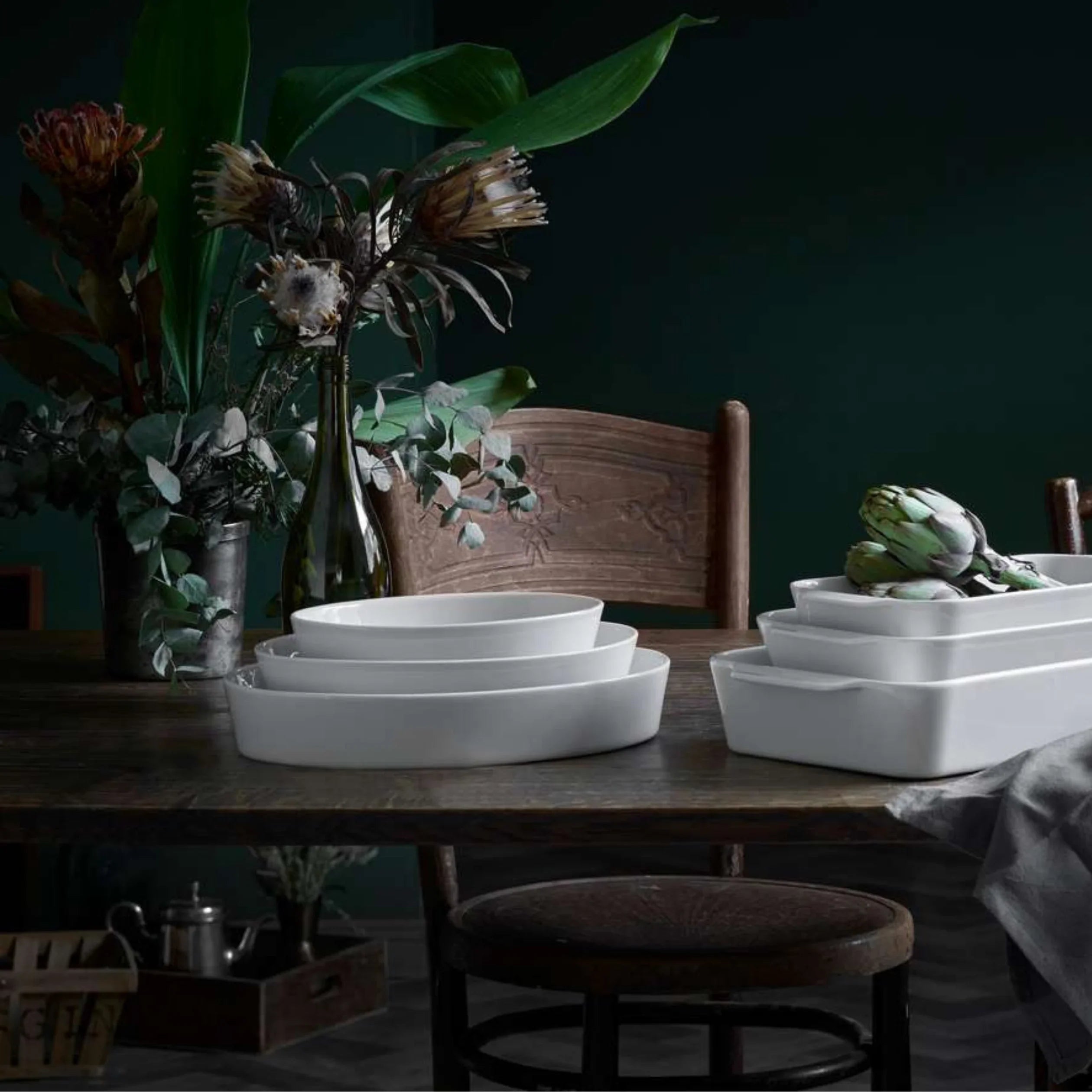 Deep Oval Bakers - The Mayfair Hall