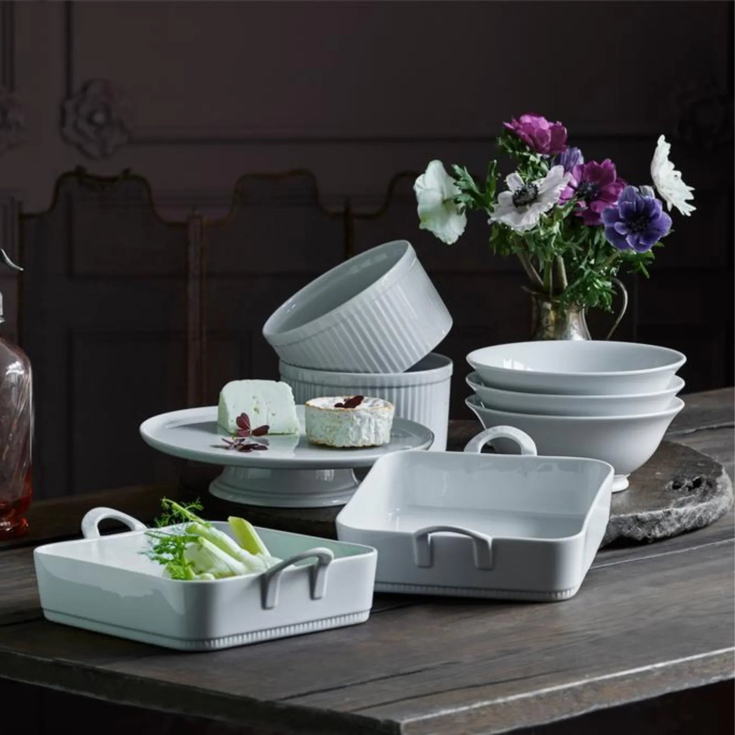 Deep Pleated Souffles - The Mayfair Hall