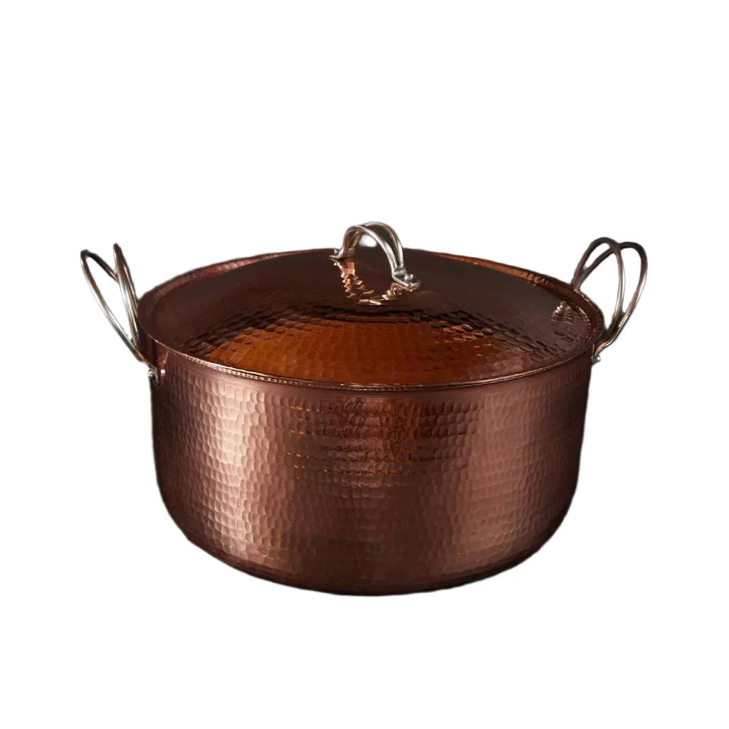 Beautiful and Big Copper Dutch Ovens - The Mayfair Hall