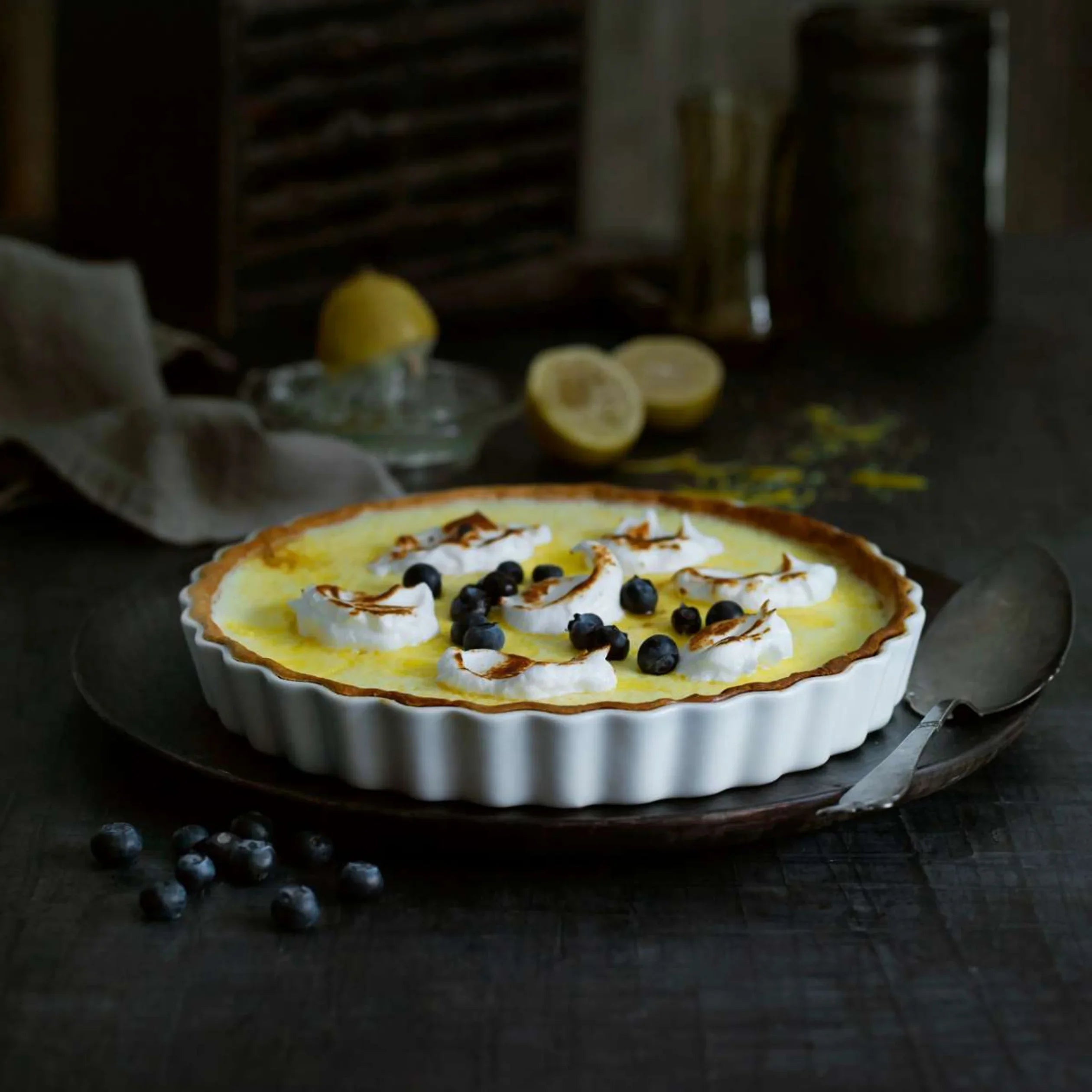 Round Tart Dishes - The Mayfair Hall