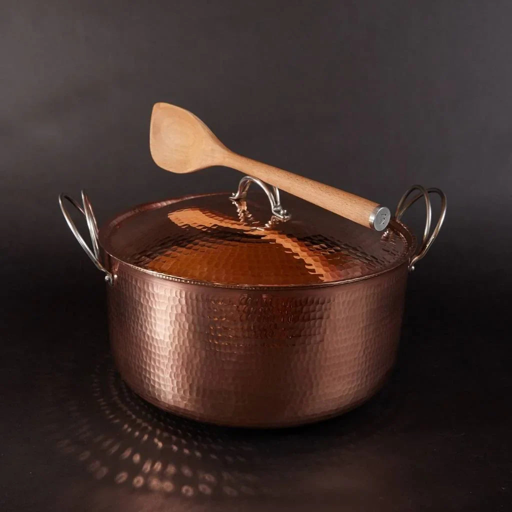 Beautiful and Big Copper Dutch Ovens - The Mayfair Hall