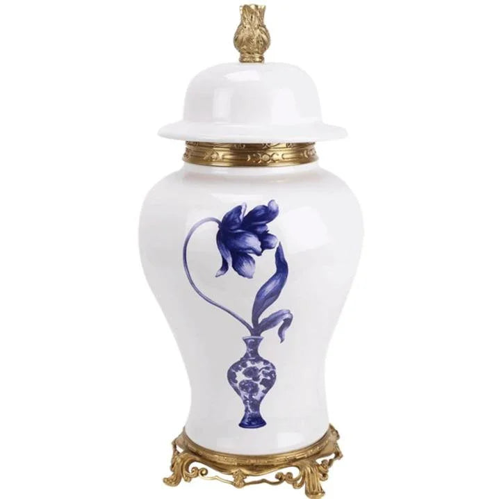 TULIP ORMOLU GINGER JAR - The Mayfair Hall
