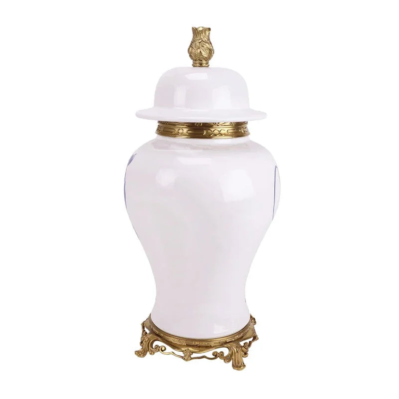 TULIP ORMOLU GINGER JAR - The Mayfair Hall