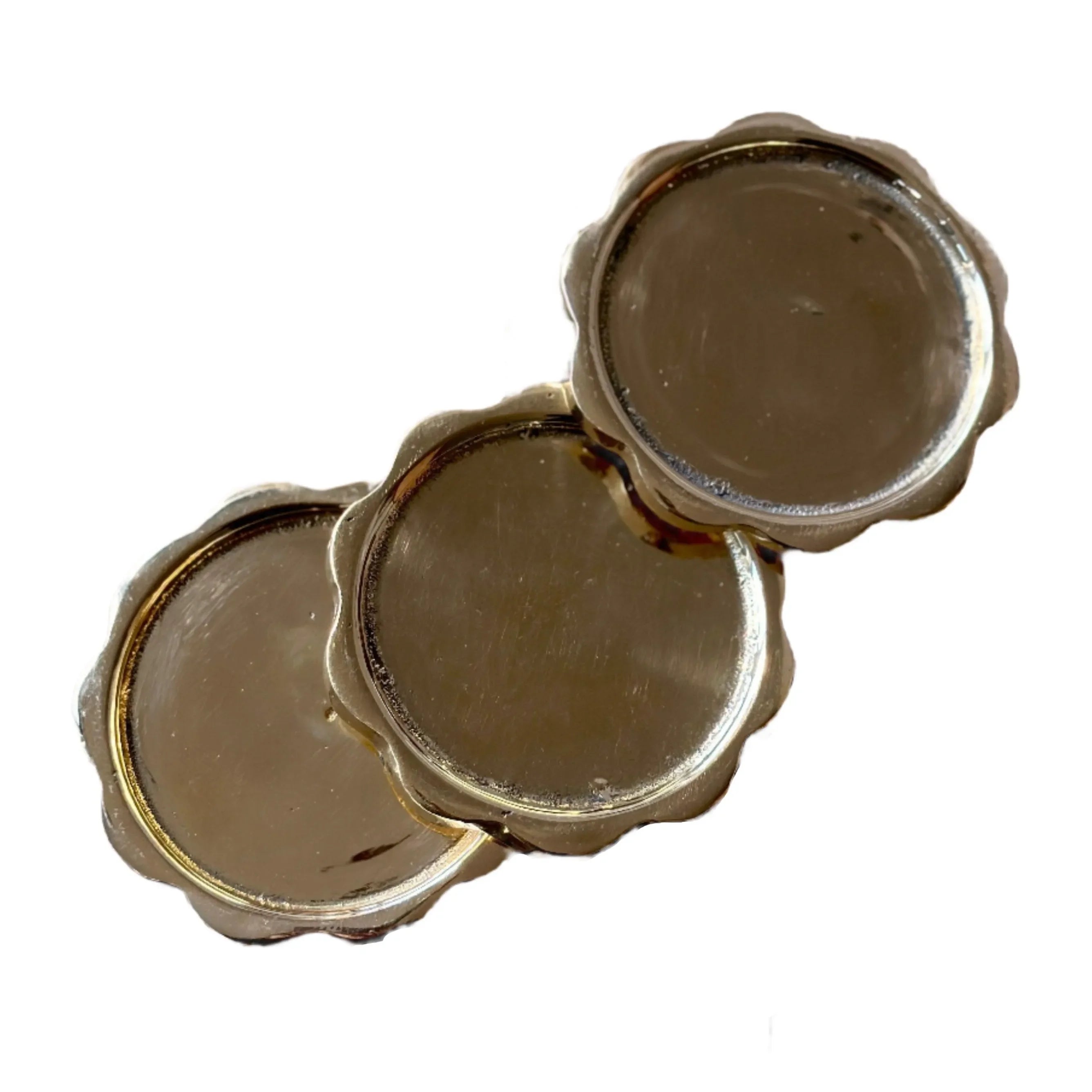 Sun Coaster Set in Brass - The Mayfair Hall