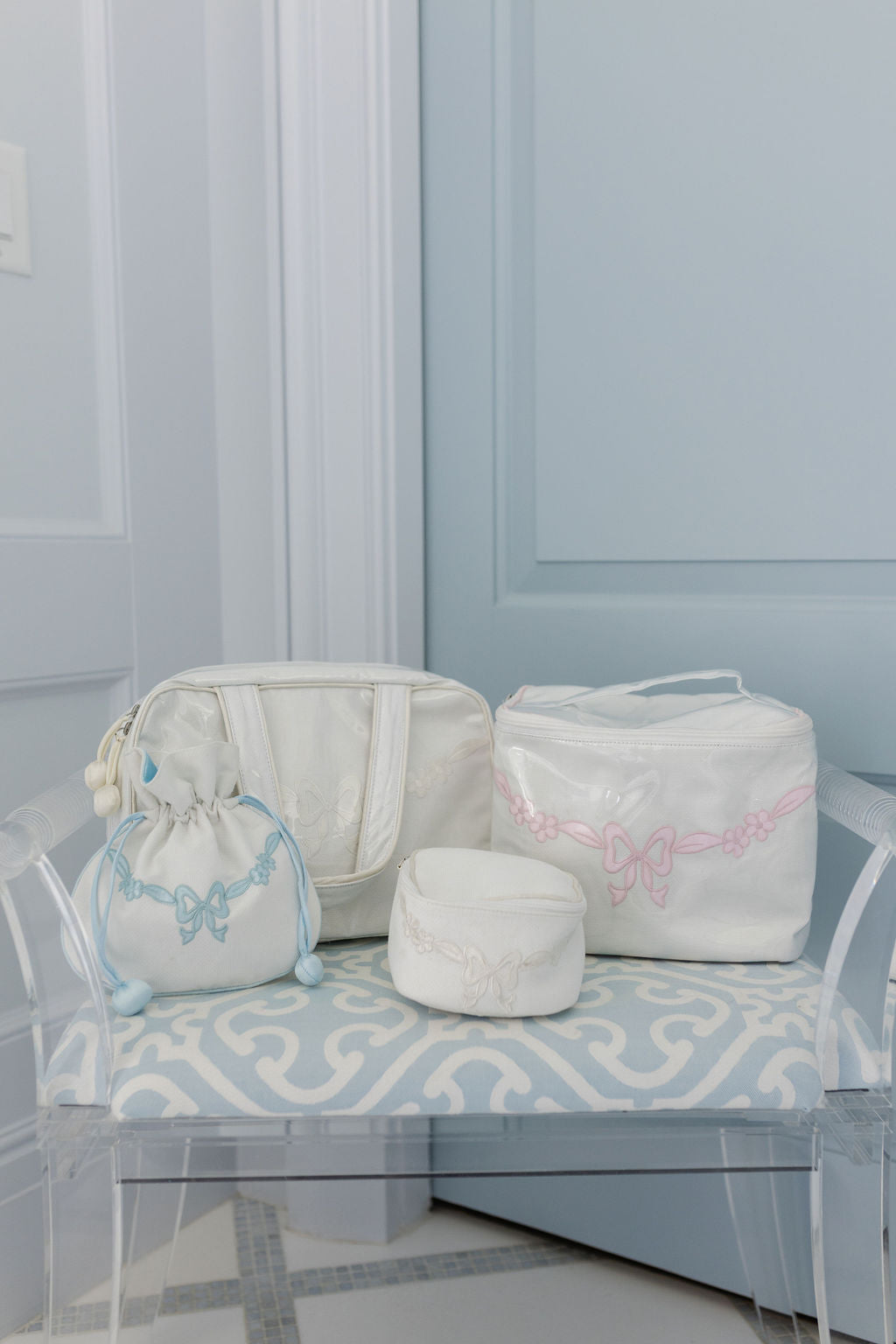 FLORAL BOW JEWELRY BOX