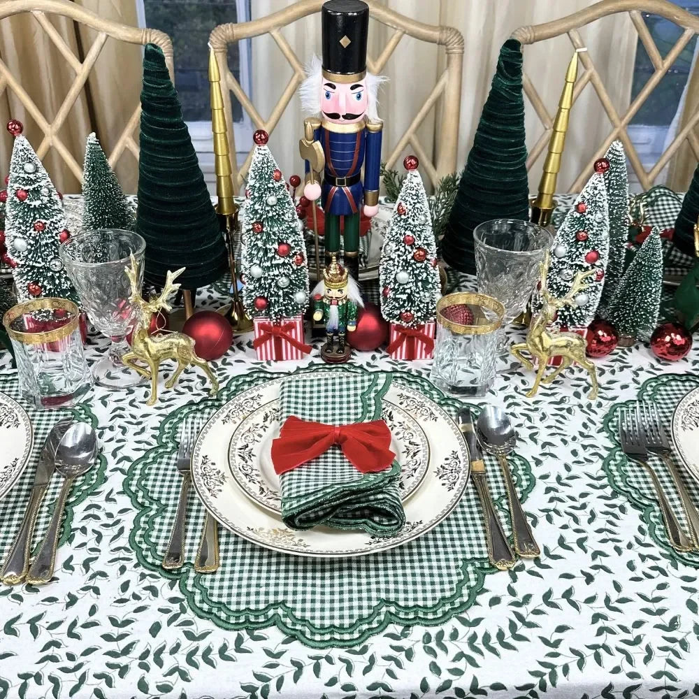 Dark Green Leaves - Tablecloth - The Mayfair Hall