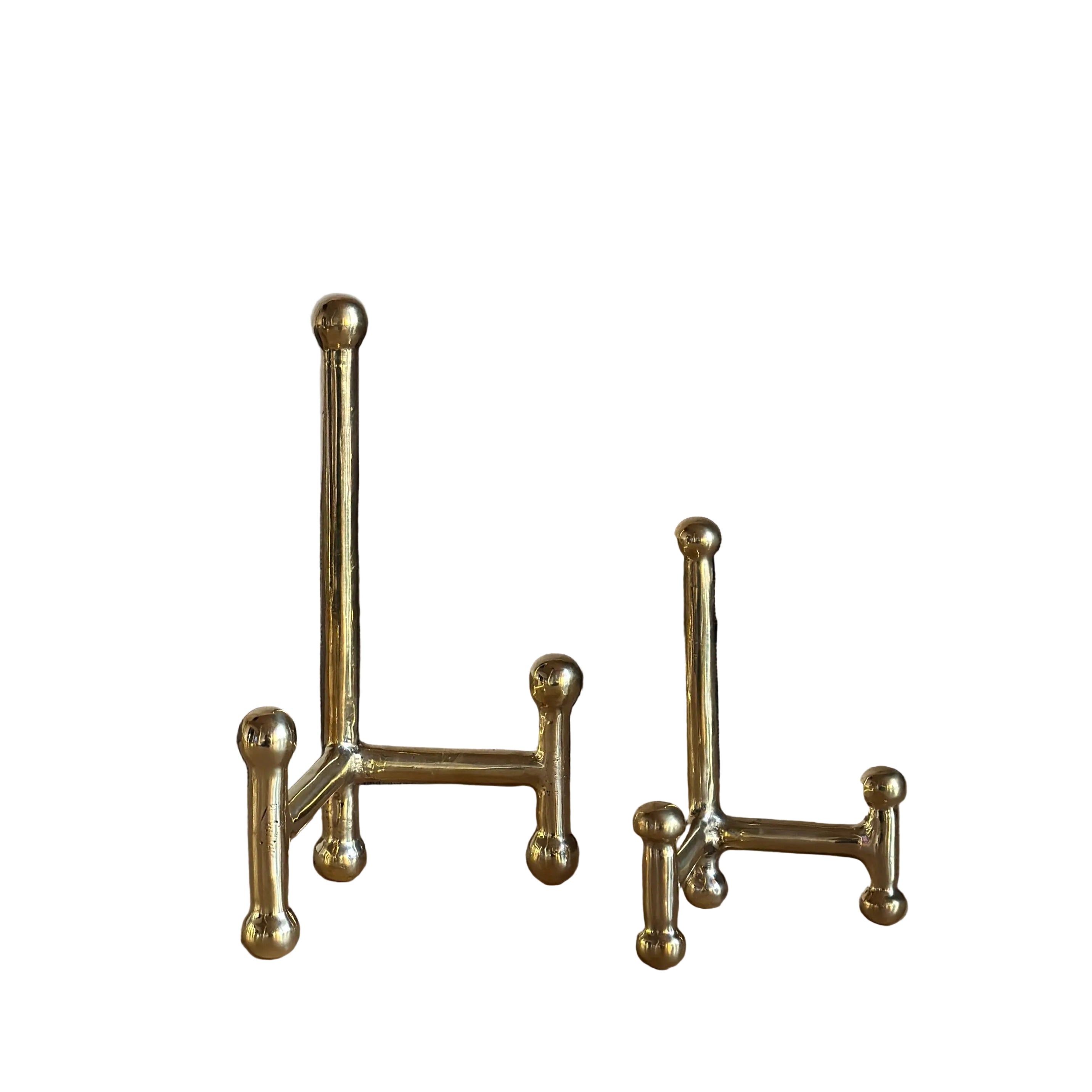 Solid Brass Desk Easel (Small)