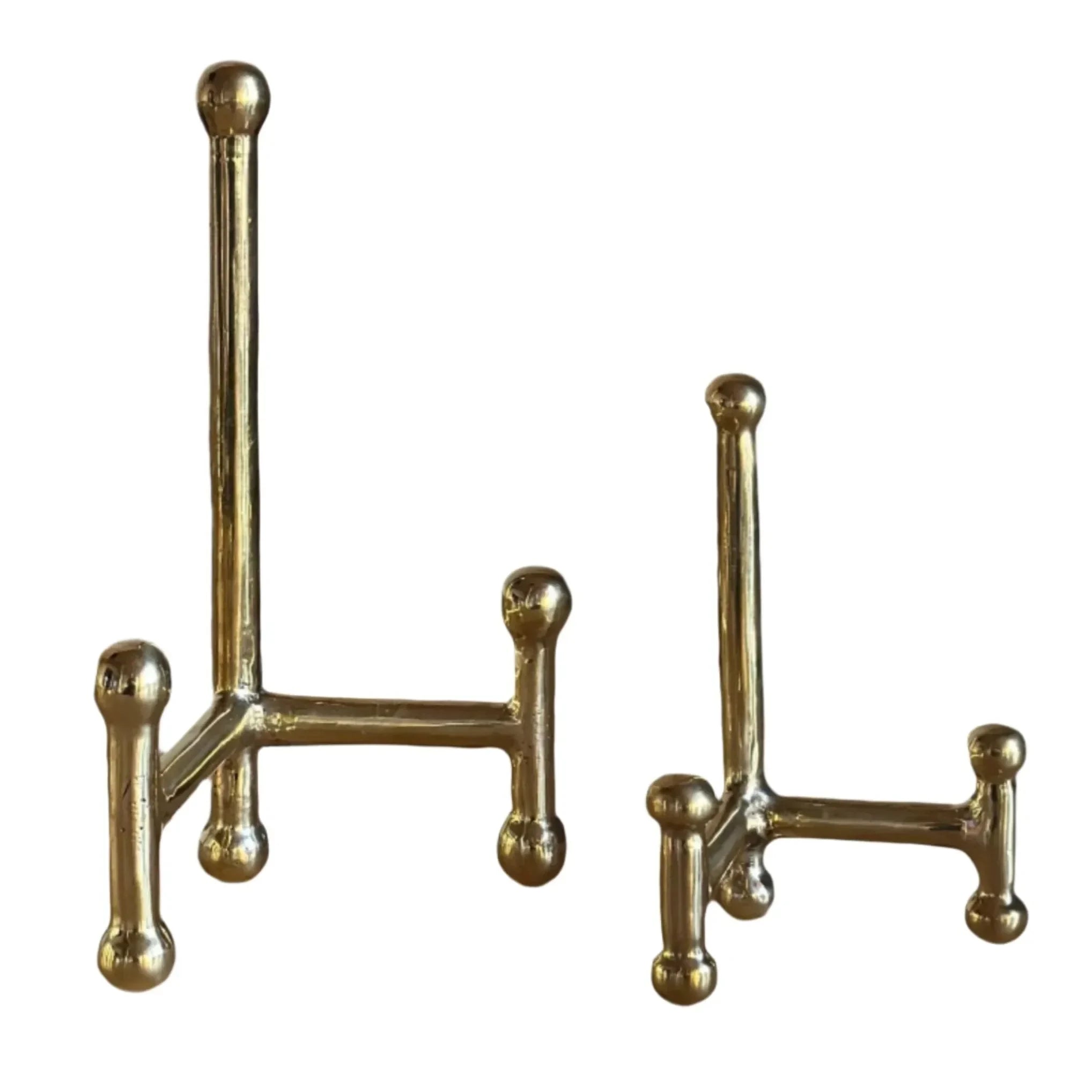 Large Solid Brass Easel - The Mayfair Hall