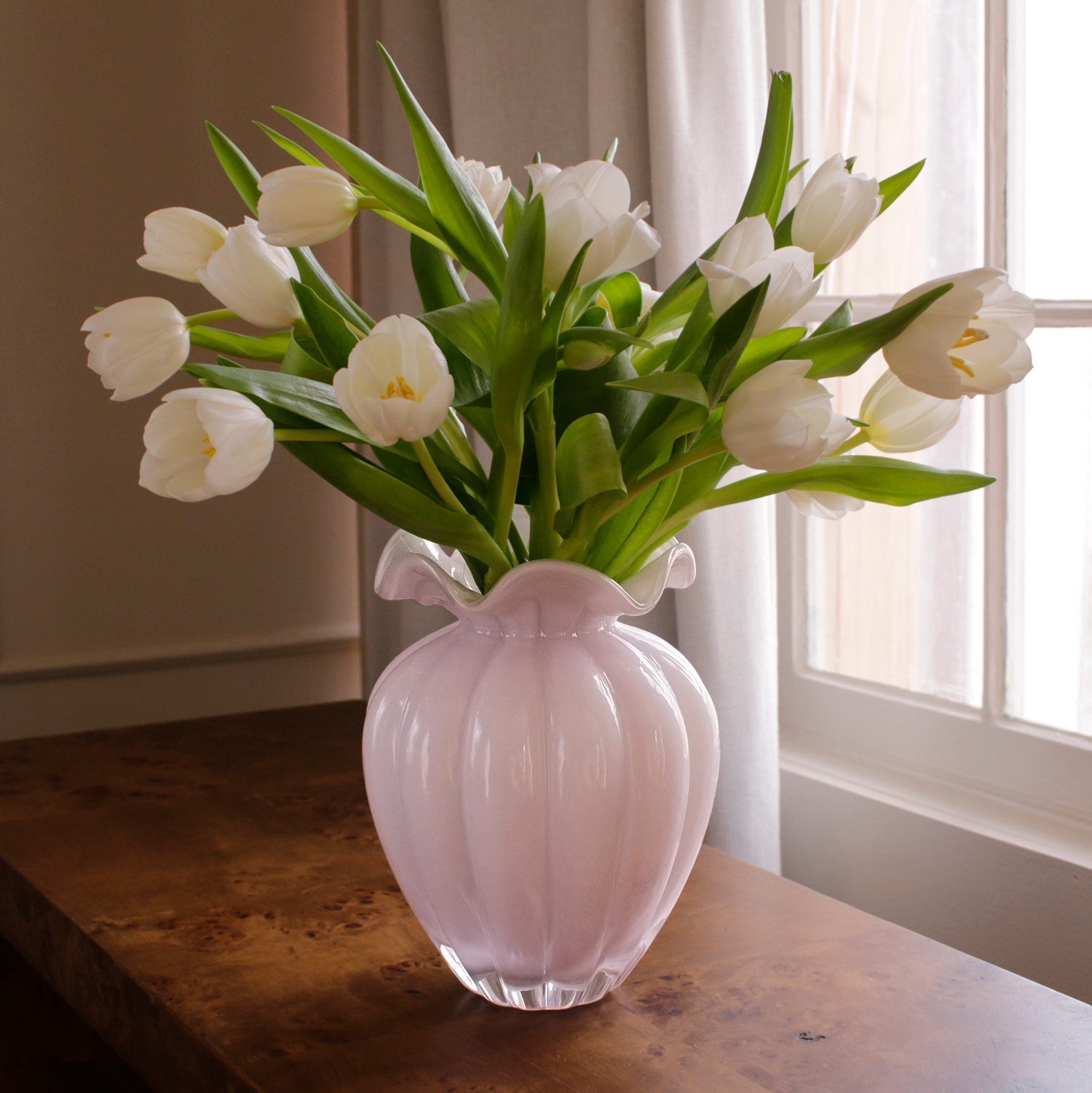 GLASS Vento Large Vase Cameilla