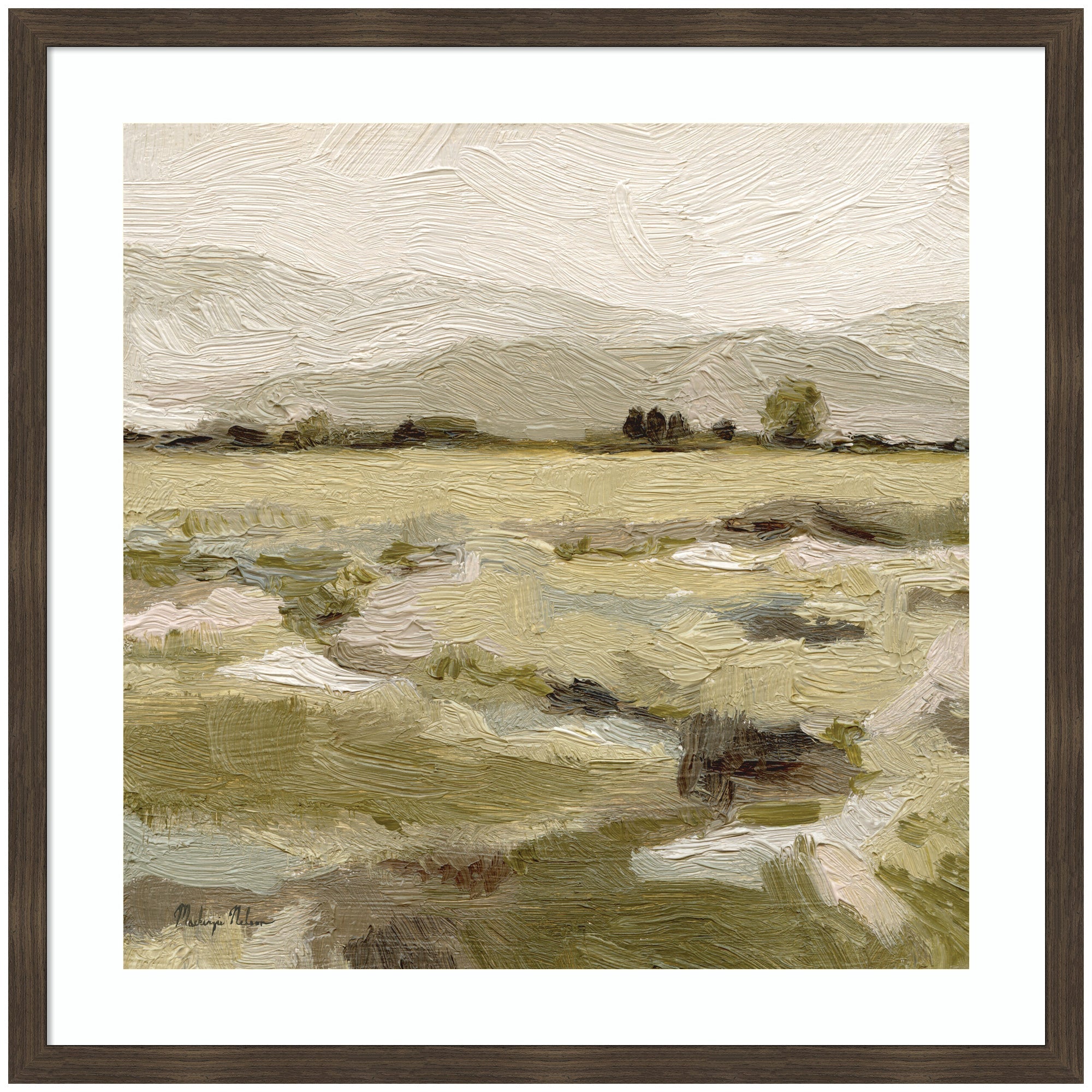 Petit Views No 8 by Mackenzie Nelson Framed Wall Art Print