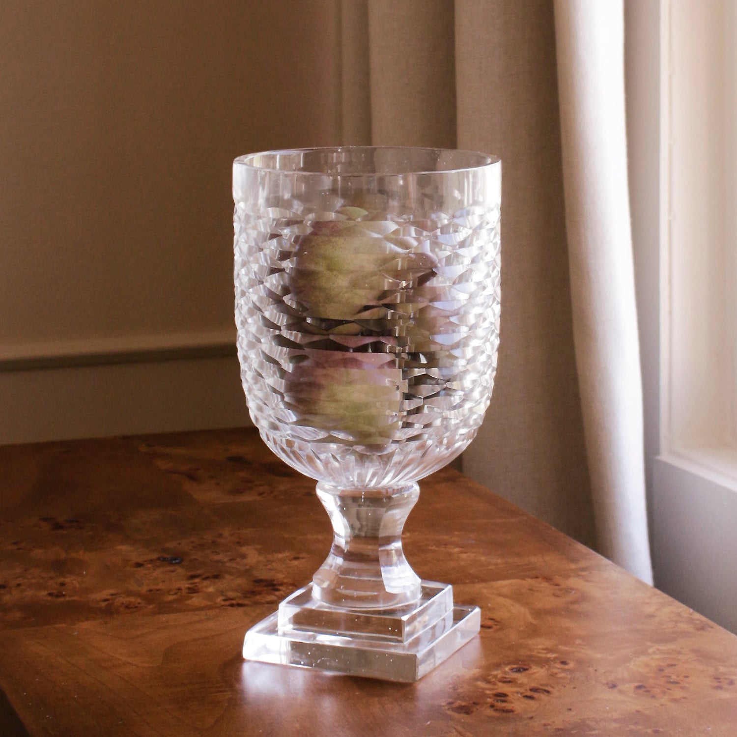 FINAL SALE - GLASS Eclat Small Hurricane Clear