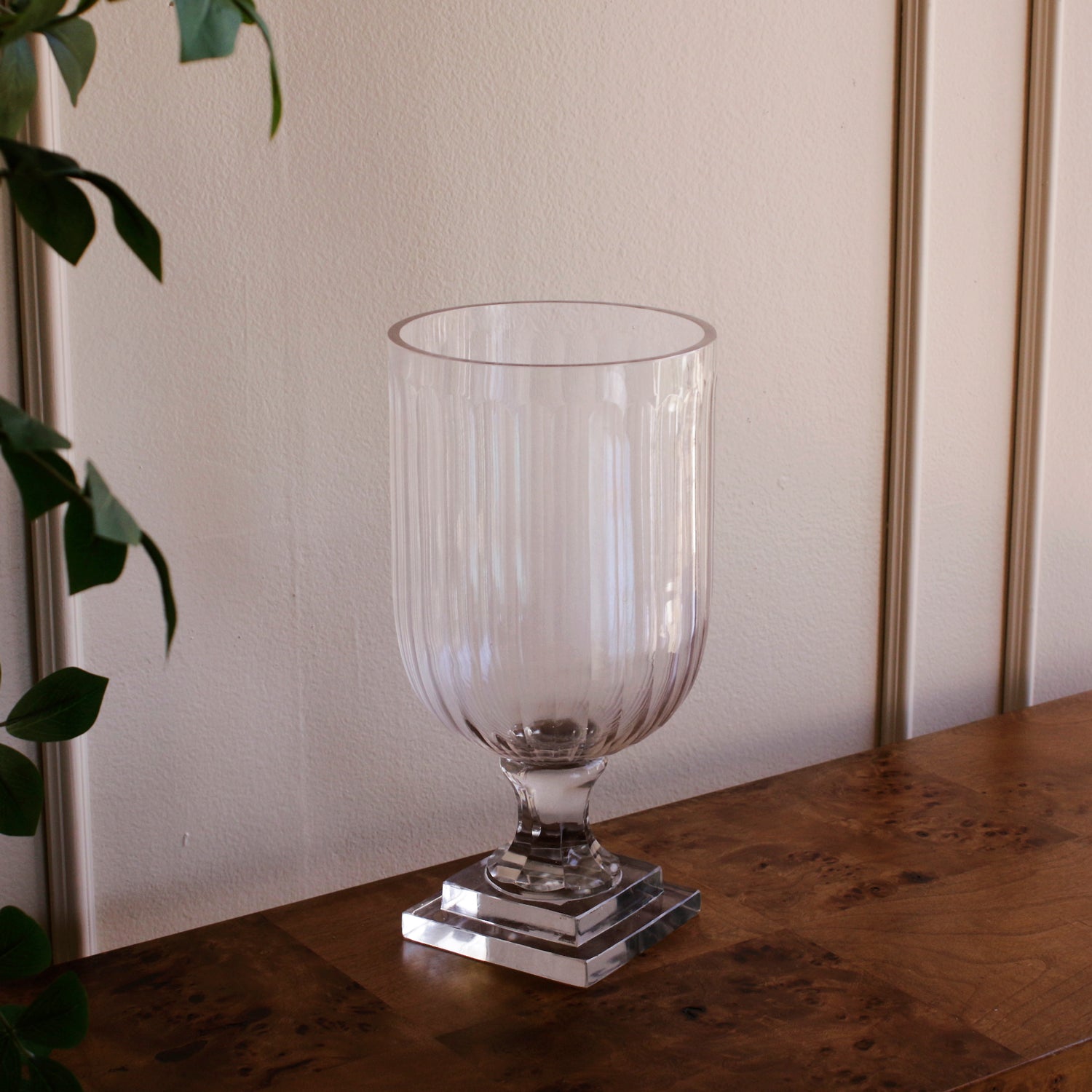 FINAL SALE - GLASS Eclat Large Hurricane Clear
