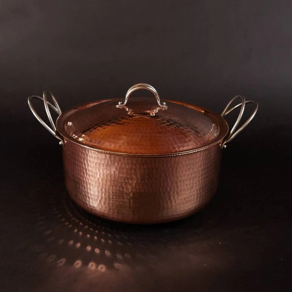 Beautiful and Big Copper Dutch Ovens - The Mayfair Hall