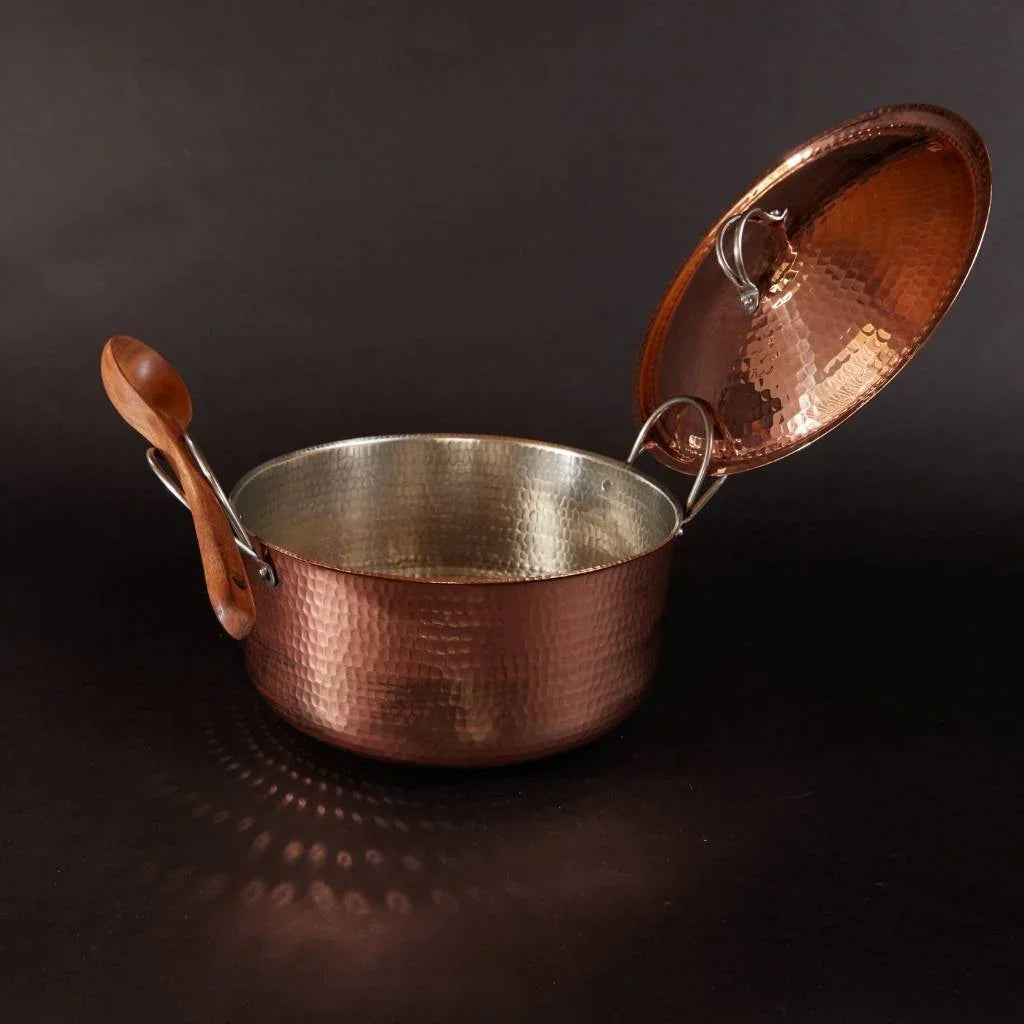 Beautiful and Big Copper Dutch Ovens - The Mayfair Hall