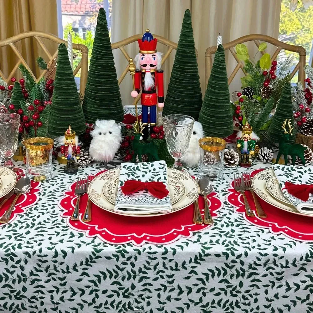 Dark Green Leaves - Tablecloth - The Mayfair Hall