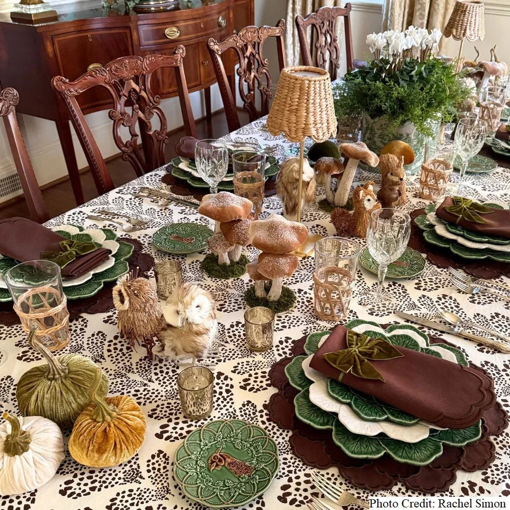 Lillian Placemat in Cocoa (Set of 4)