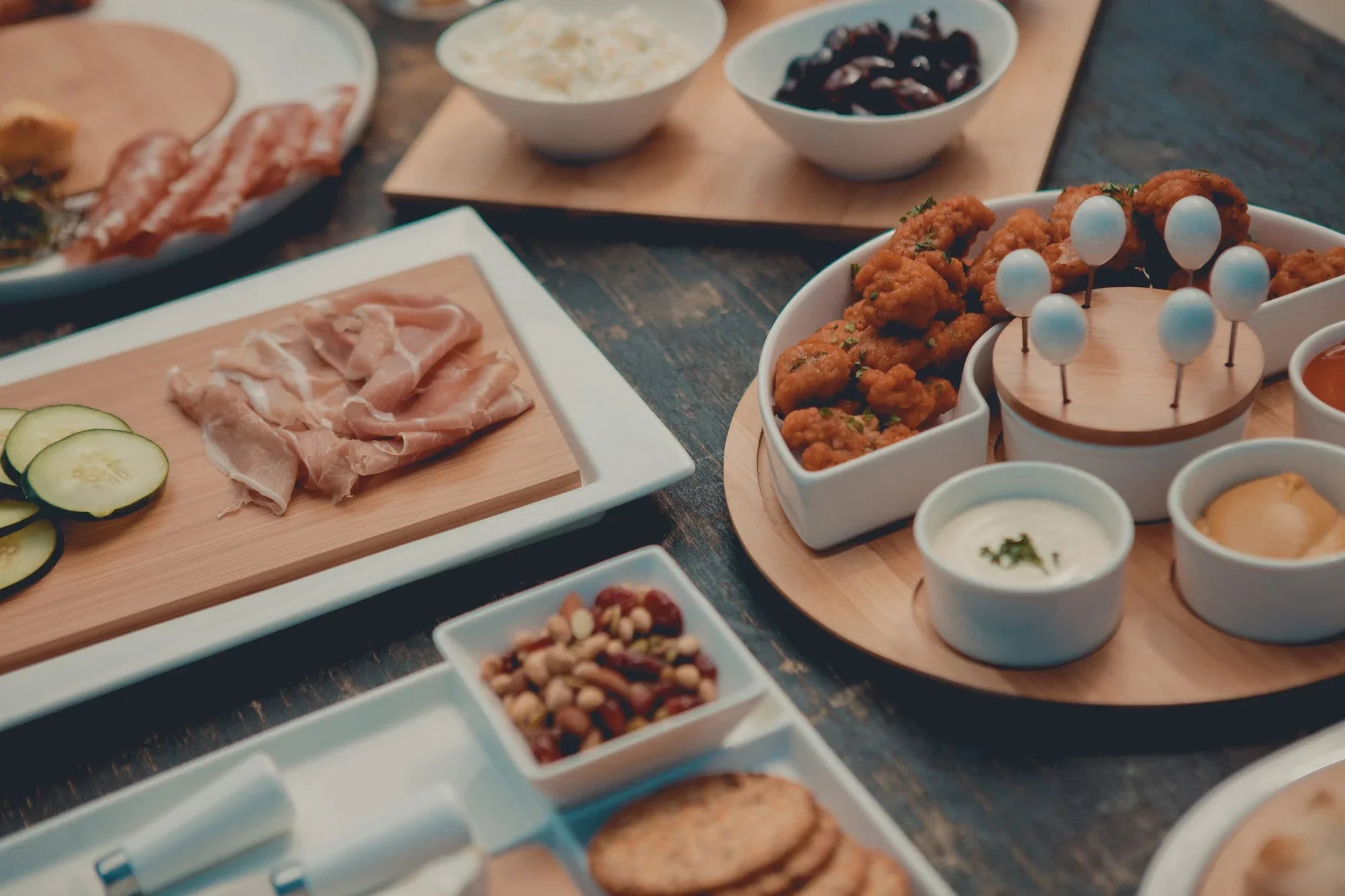 Symphony Appetizer Serving Tray Set - The Mayfair Hall