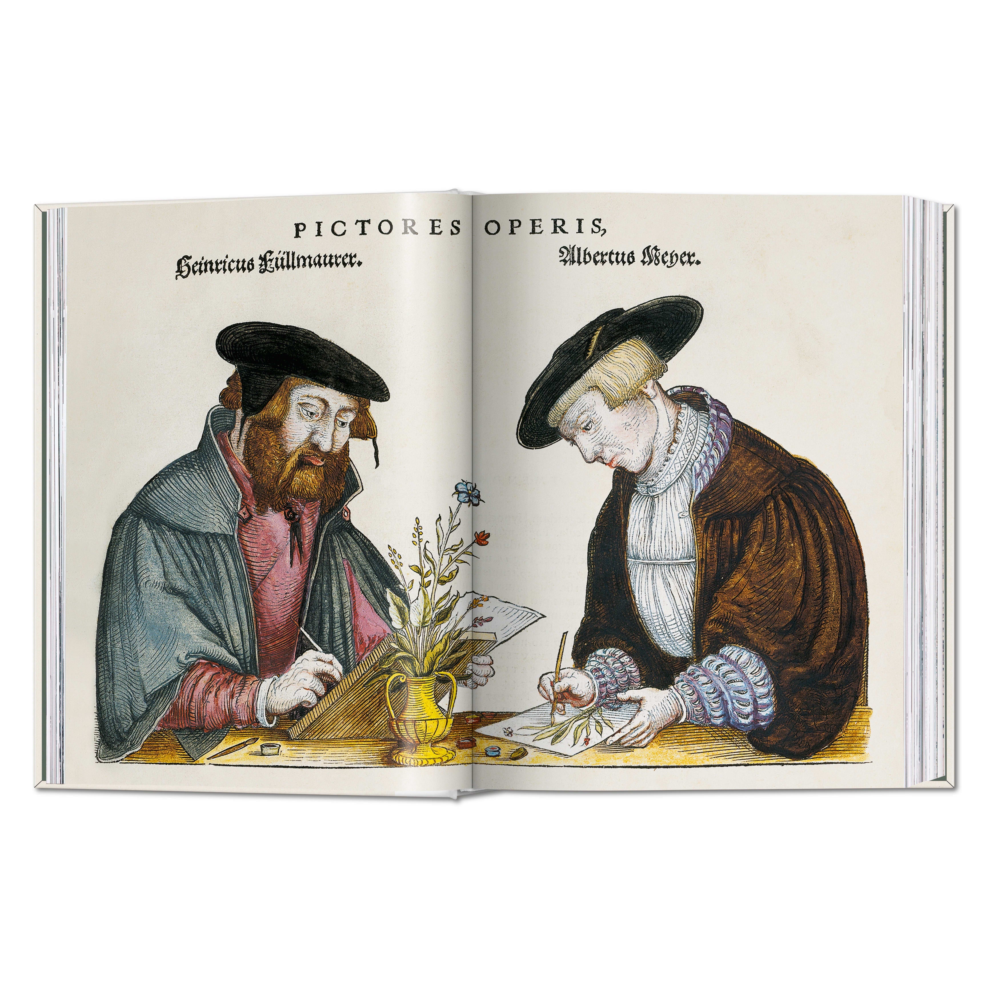 Leonhart Fuchs. The New Herbal (German, French, English)