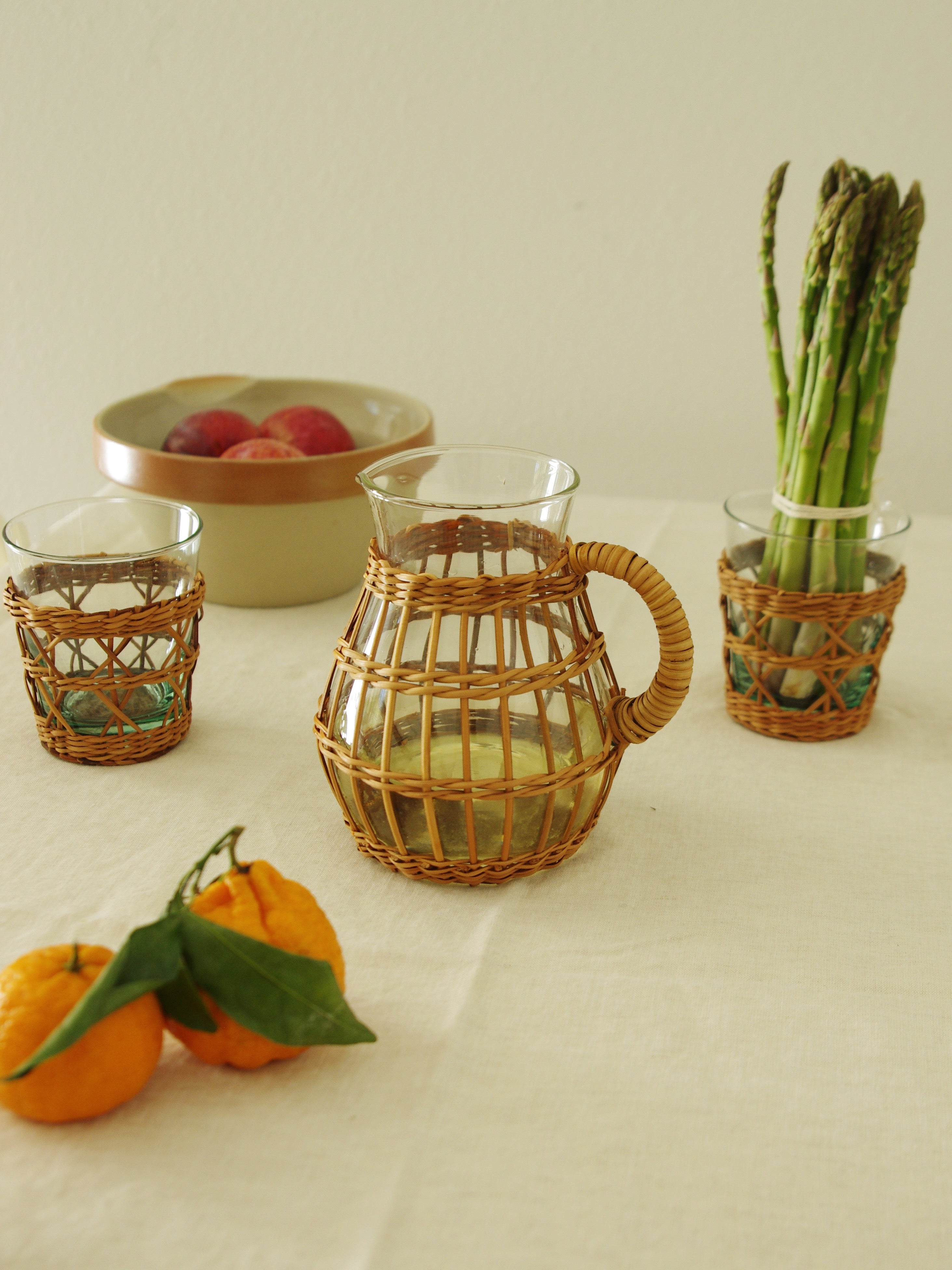 Seagrass Rattan Wide Cage Tumbler