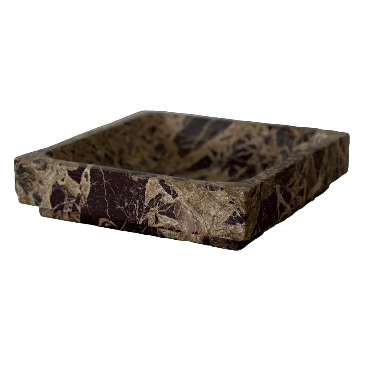 Pool Cherry Gold Marble Bowl by Anastasio Home