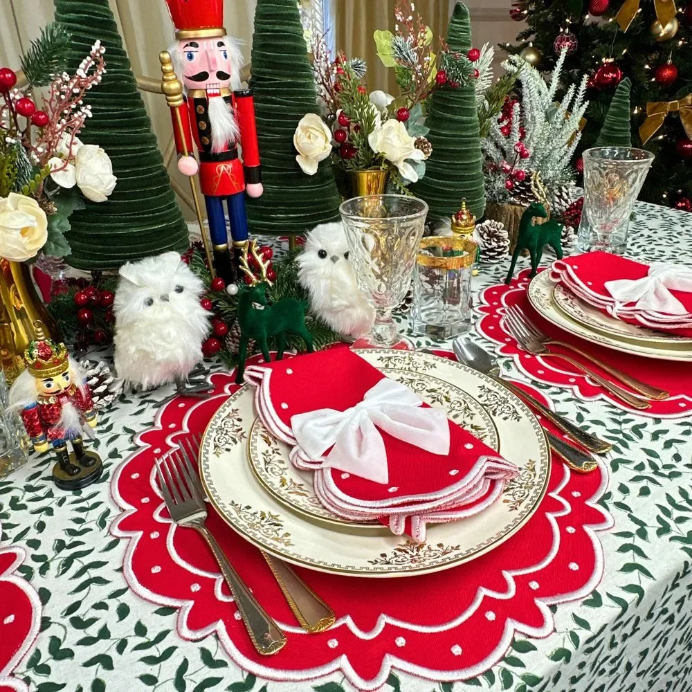 Dark Green Leaves - Tablecloth - The Mayfair Hall