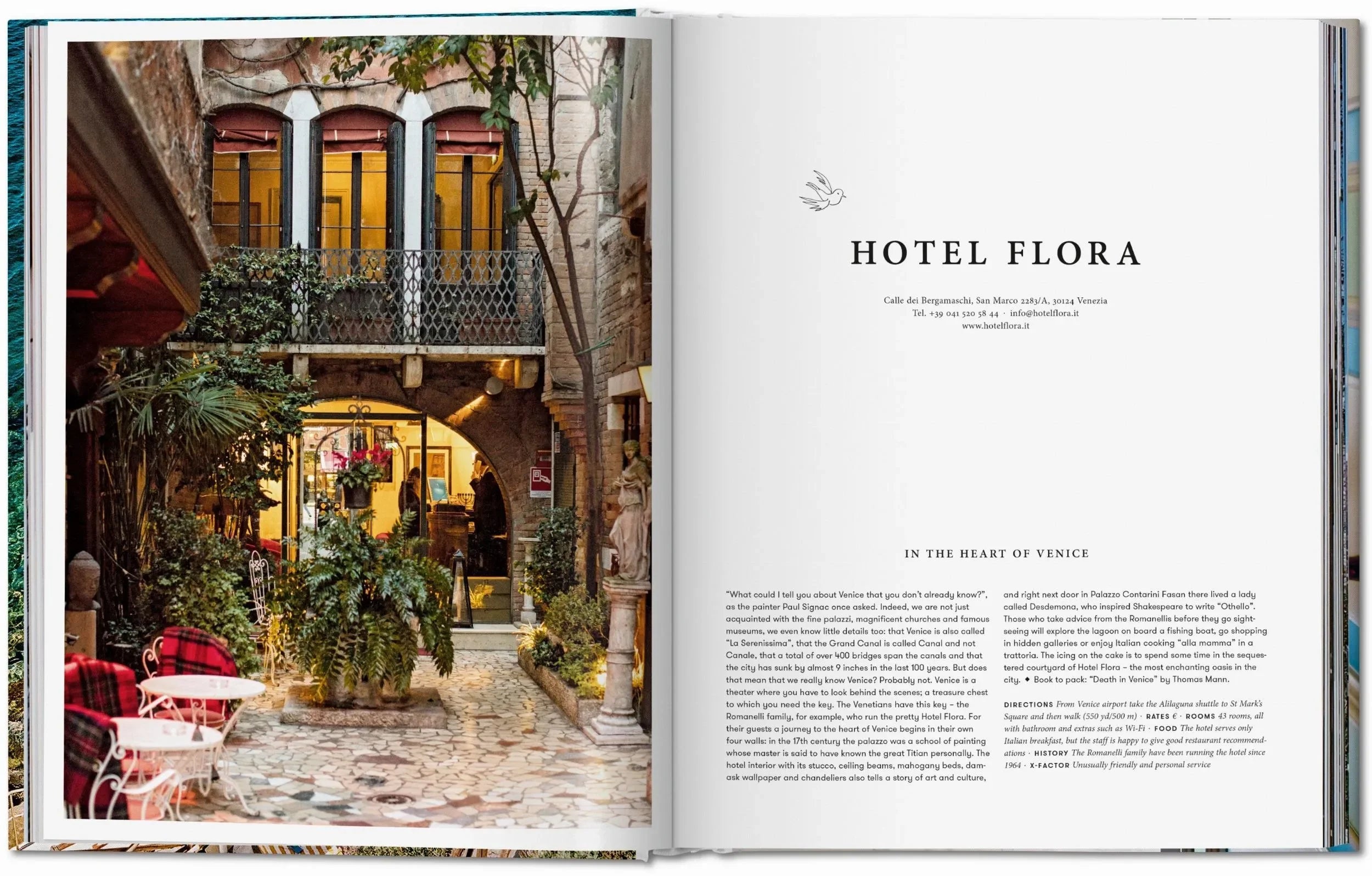 Great Escapes Italy. The Hotel Book (German, French, English) - The Mayfair Hall