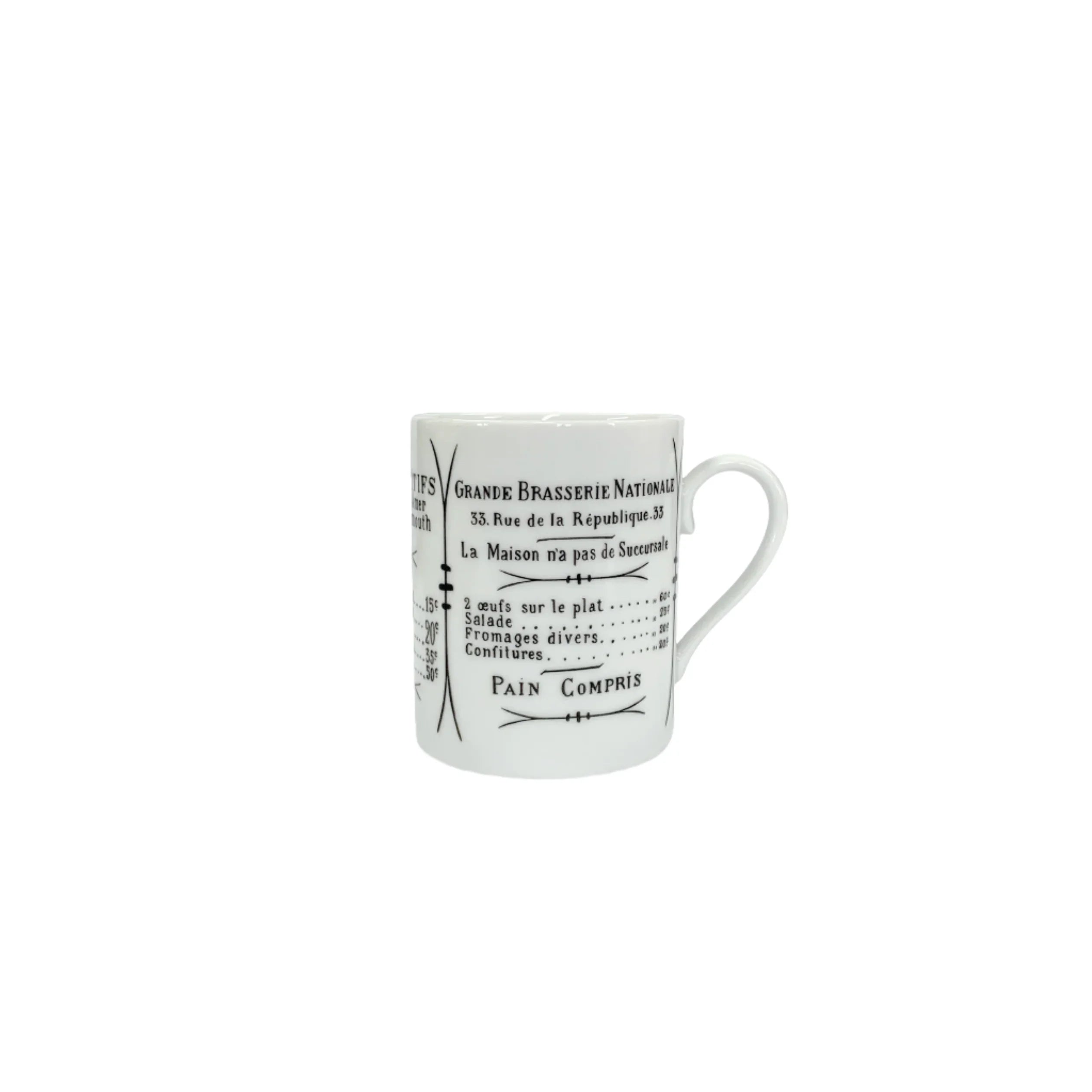 Brasserie Mug, Set of 4 - The Mayfair Hall