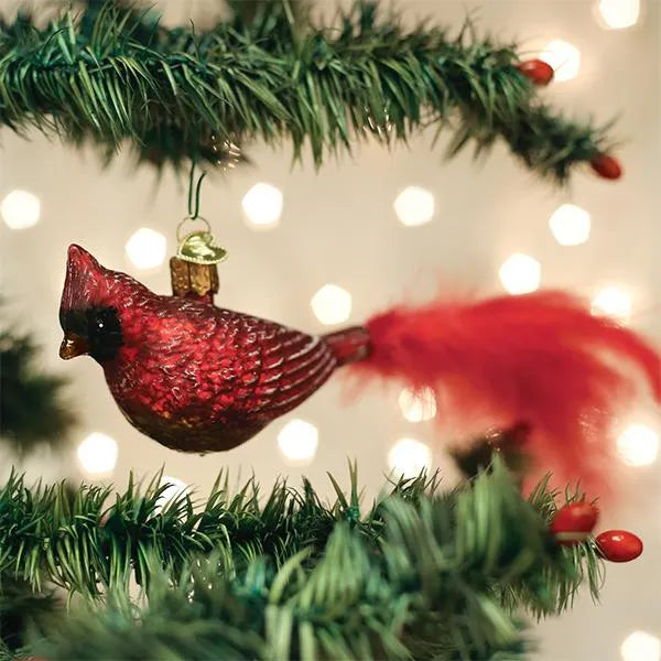 Vintage Cardinal Ornament