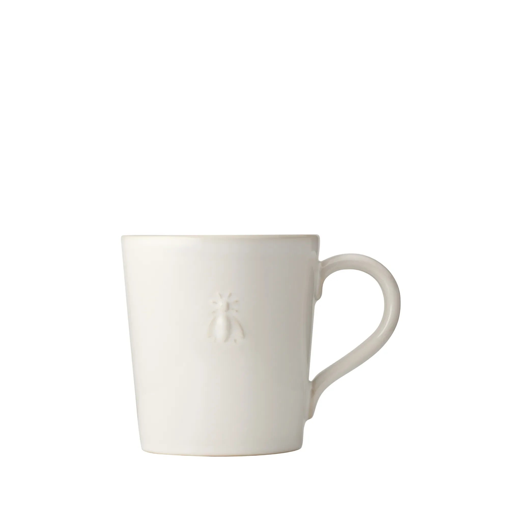Bee Ceramic Coffee Mug Ecru- 2pk - The Mayfair Hall