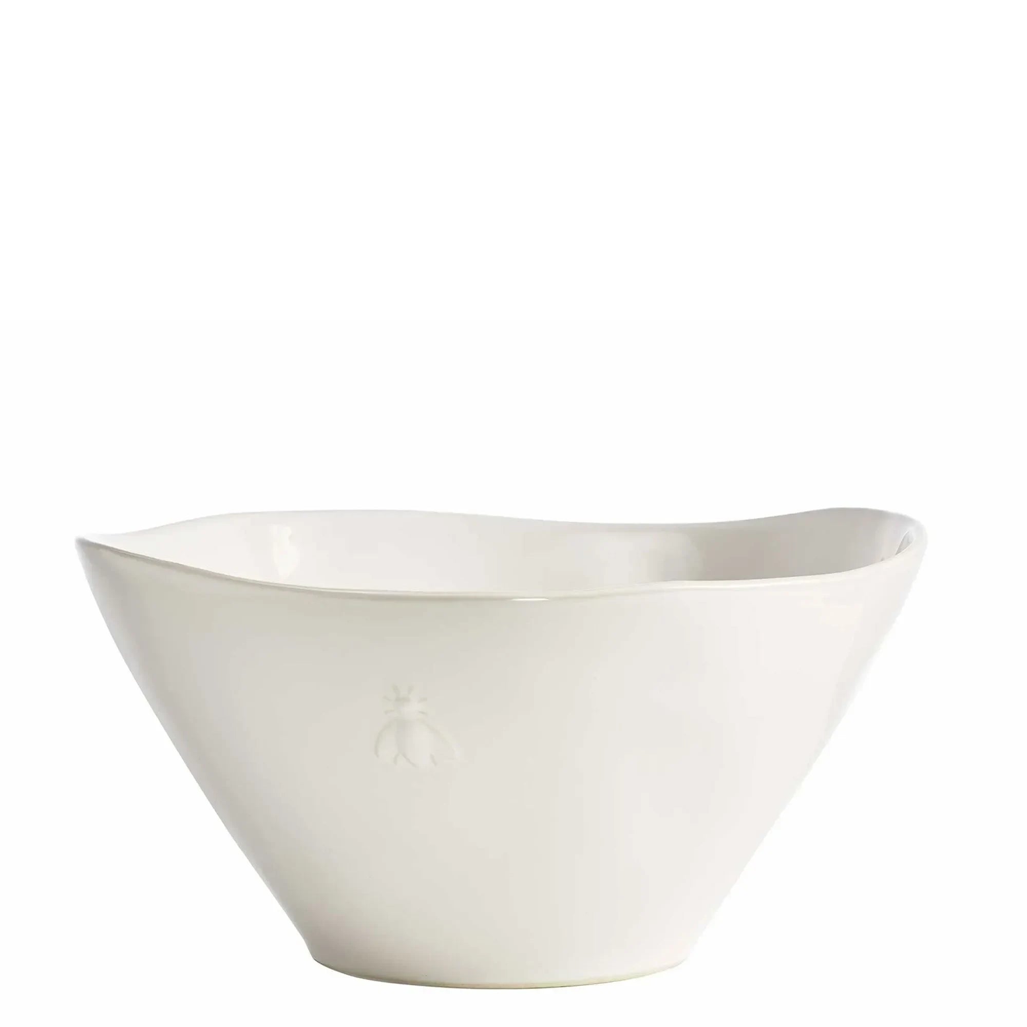 Bee Ceramic Single Serving Bowl Ecru - The Mayfair Hall