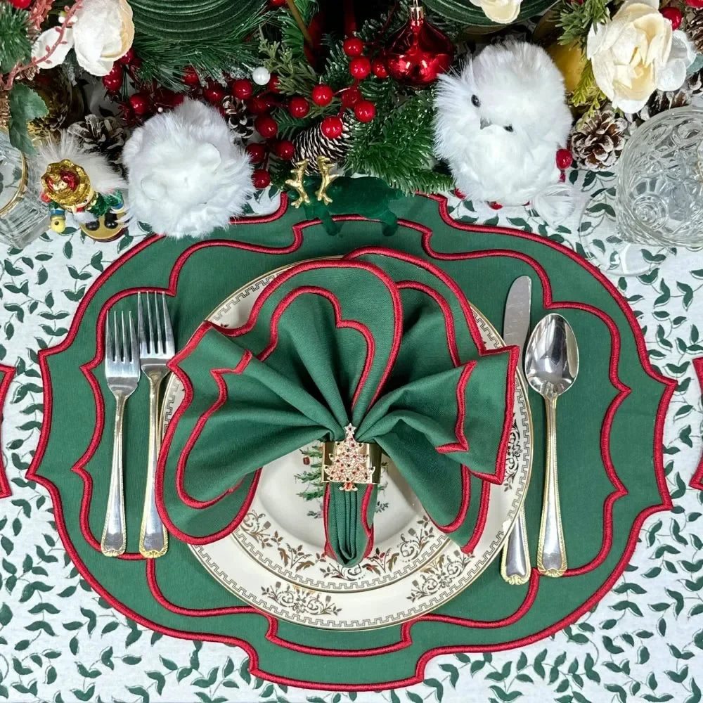 Dark Green Leaves - Tablecloth - The Mayfair Hall