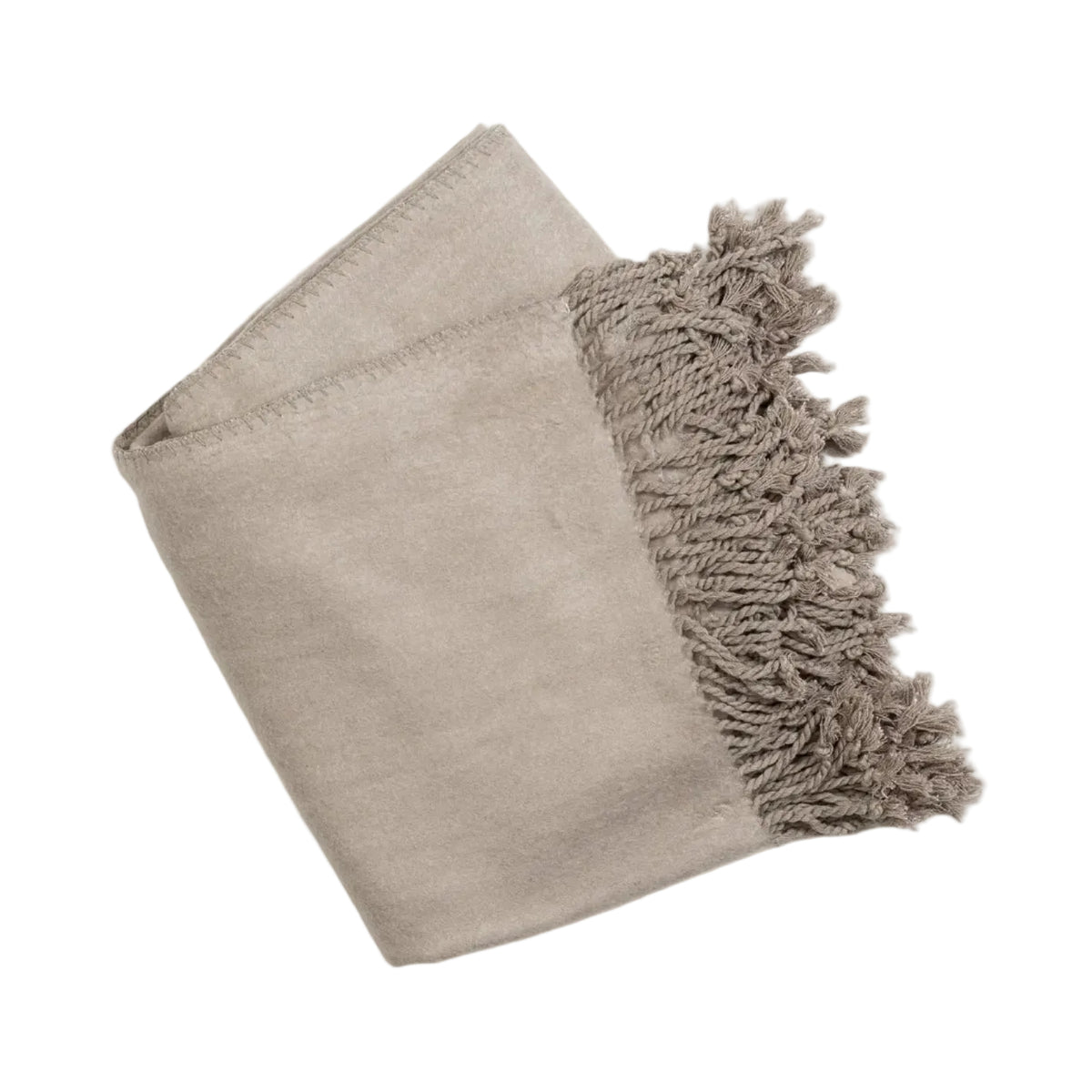 Bamboo Tassel Throw by Cozy Earth
