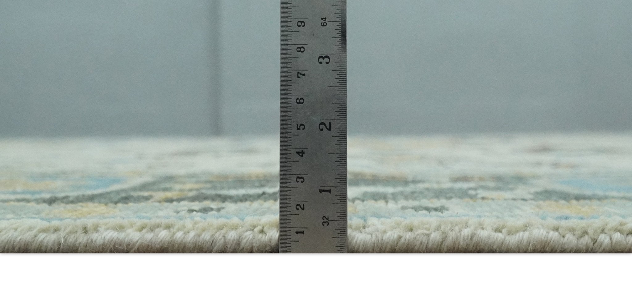 5x8, 6x9, 8x10, 9x12, 10x14 and 12x15 Ivory, Gray and Charcoal Traditional Persian Hand Knotted Area Rug | TRDCP987810 - The Rug Decor