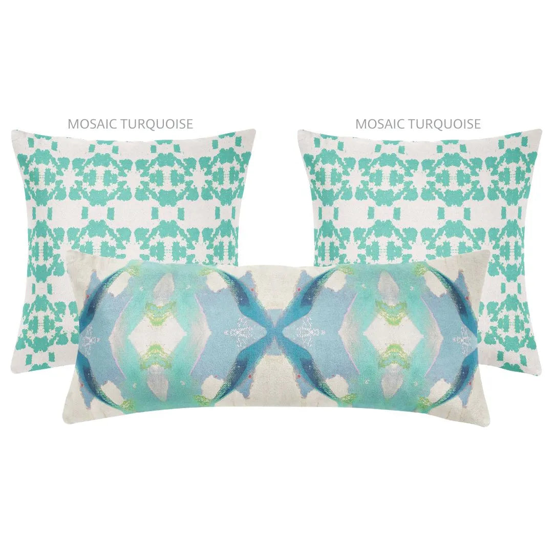 Jasmine Blue 14x36 Pillow